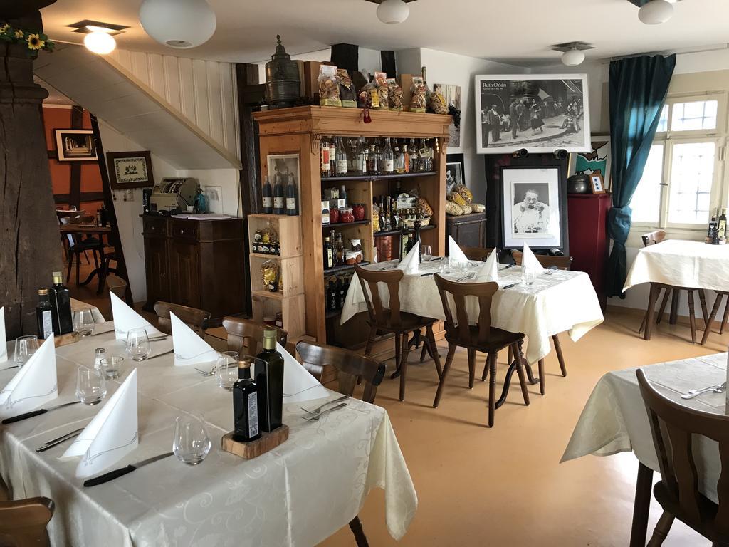 Hotel Restaurant Pizzeria Rotes Haus Münsterlingen Exterior foto